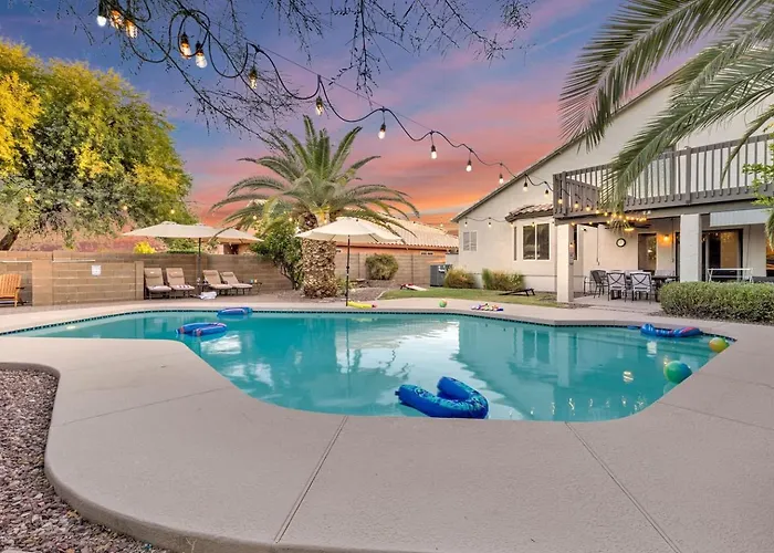 Holiday home Sparkling Saltwtrpoolspafirepitnetflixnfl Phoenix